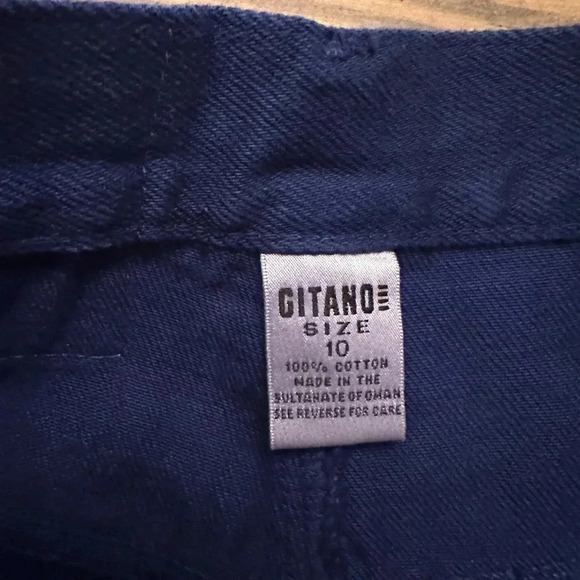 Vintage Purple Shorts Gitano Jean Denim - Picture 2 of 10